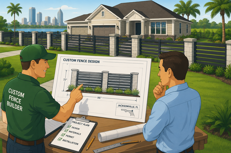 Elevate Your Home: Hiring a Custom Fence Builder in Jacksonville FL