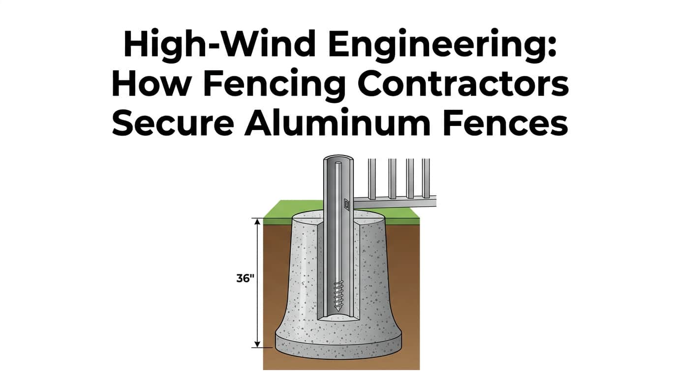 Palm Coast Aluminum Fences: High-Wind Engineering Guide