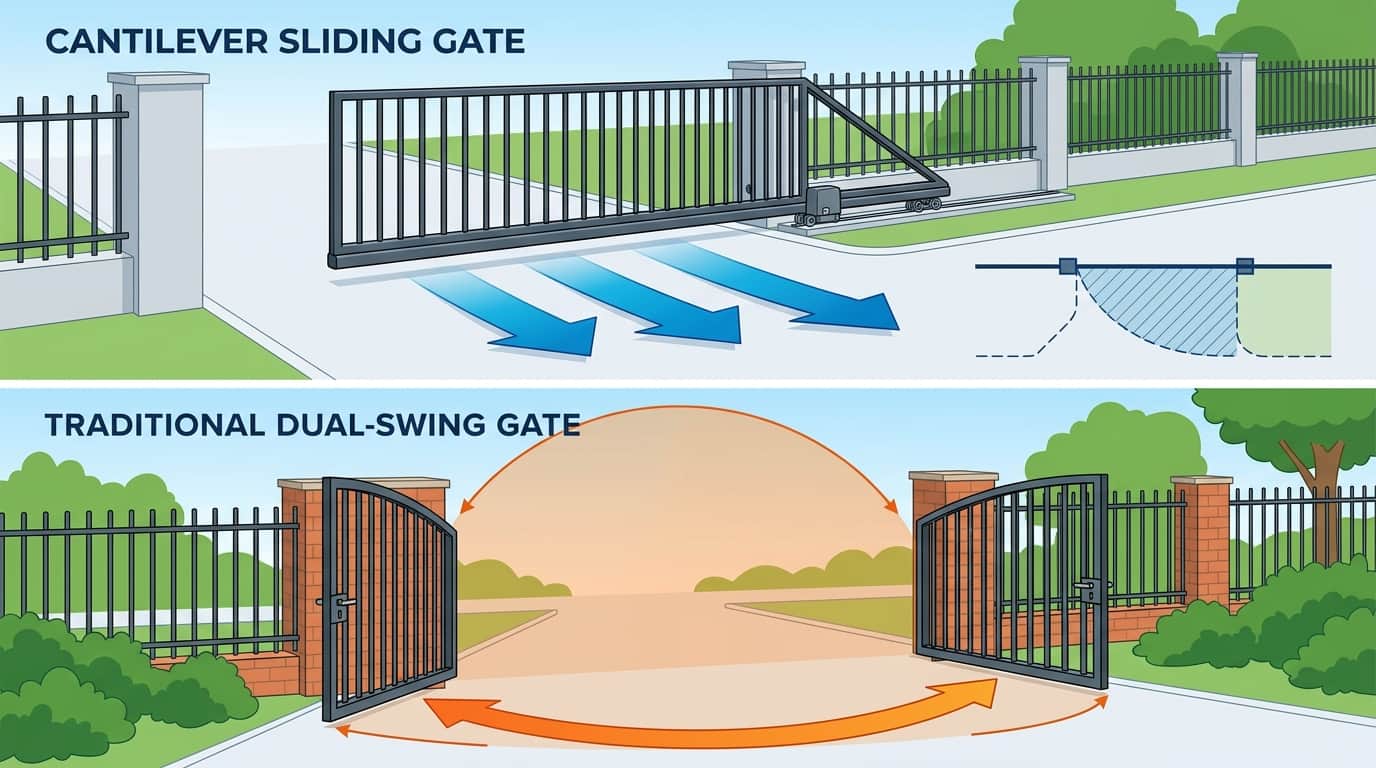 Securing Your Commercial Property With the Right Entrance Gate