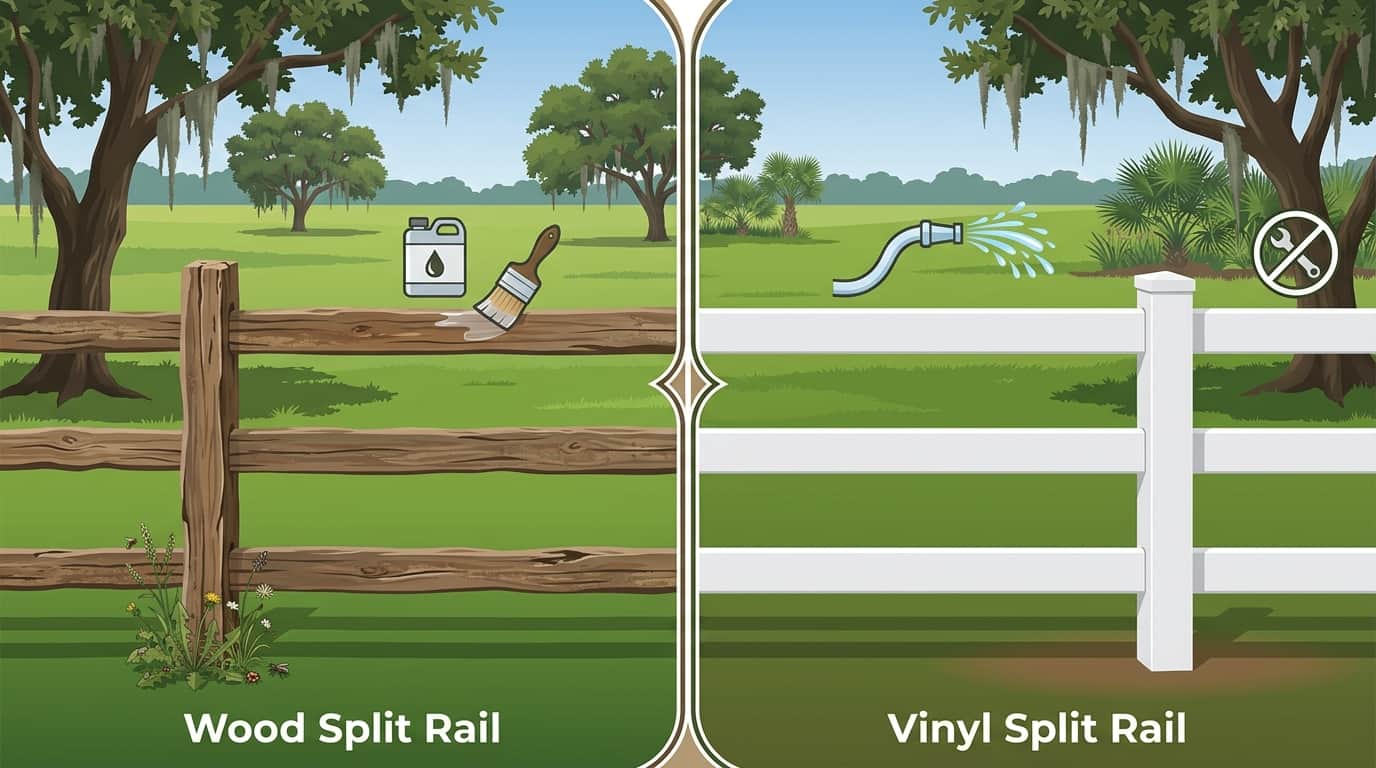 Types of Split Rail Fence Jacksonville: A Buyer's Guide