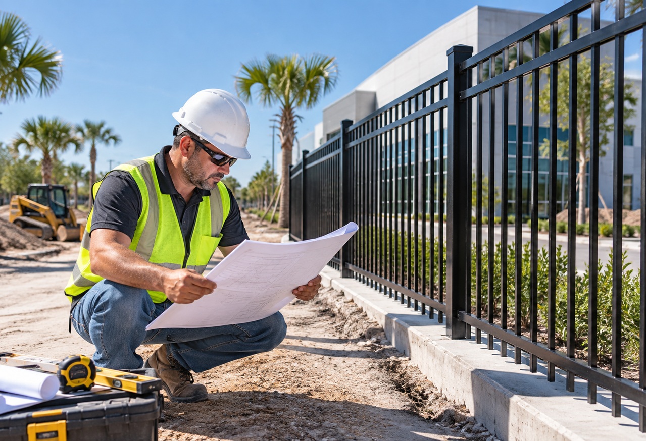 Fencing a New Commercial Property in St. Augustine: What Businesses Should Budget and Plan For