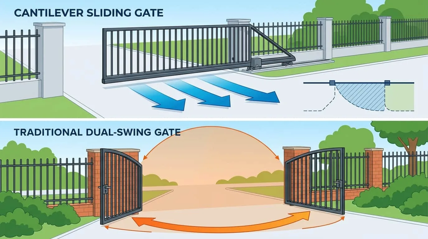 Securing Your Commercial Property With the Right Entrance Gate